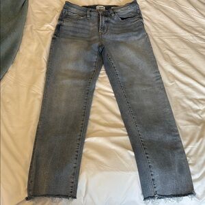 Kensie Blue Straight Leg Jeans Classic Fit